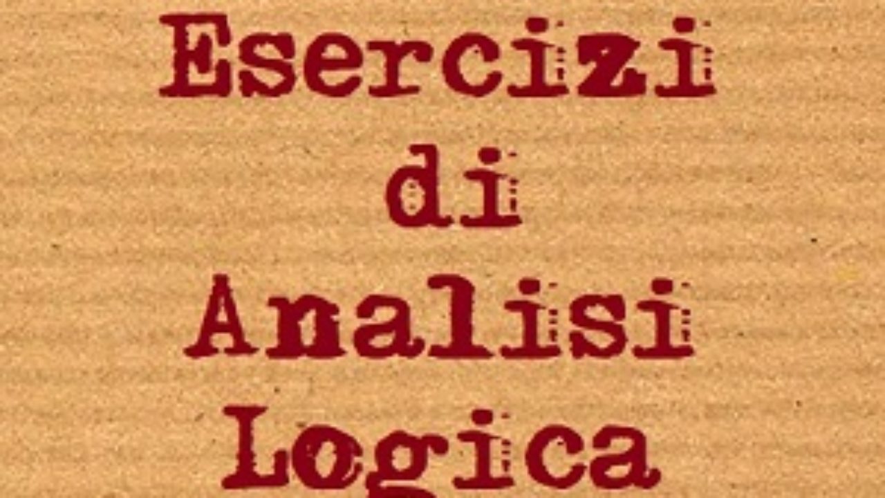 Frasi Di Analisi Logica Frasi Analisi Logica Scuola Media Digitale